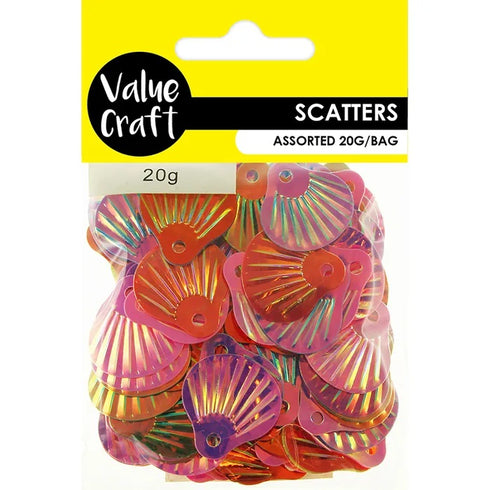 Holographic Shells Shape Scatters